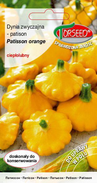 Dynia zwyczajna - Patisson Orange 2g TORSEED (3330)