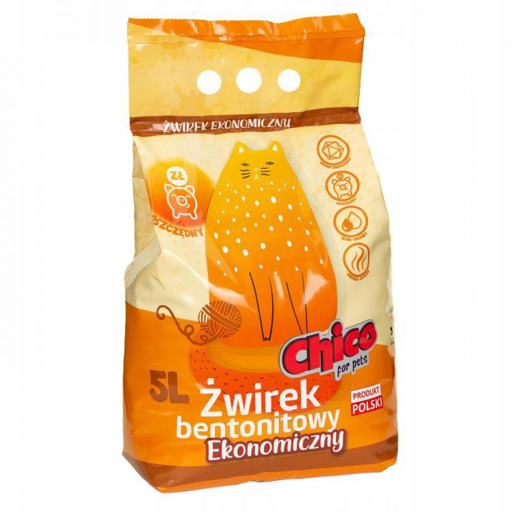 CHICO wirek bentonitowy EKONOMICZNY - 5 l (3860)