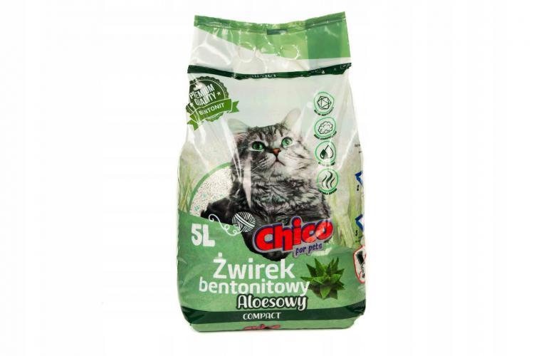 CHICO wirek bentonitowy Compact ALOES - 5 l (3855)